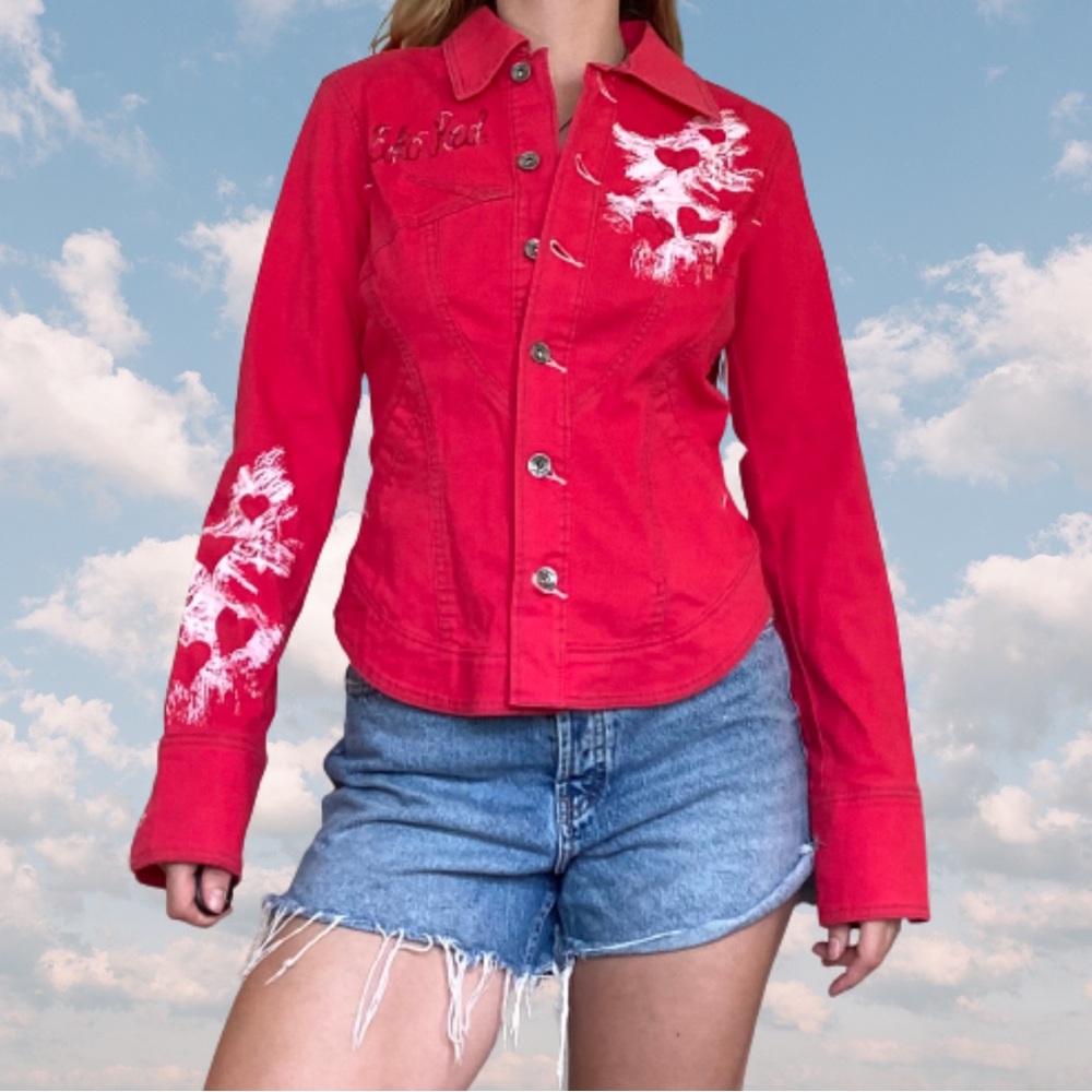 Ecko Red Denim Jacket